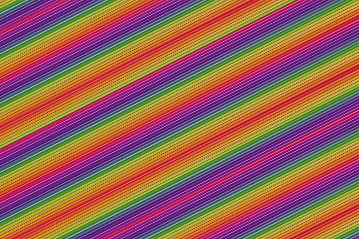 purple, orange, and red wallpaper, stripes, lines, multicolored, HD wallpaper