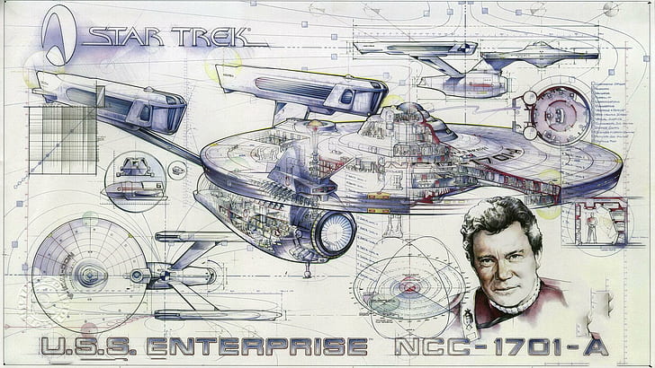 uss enterprise ncc 1701 a plan star trek u s s enterprise ncc 101 a wallpaper preview