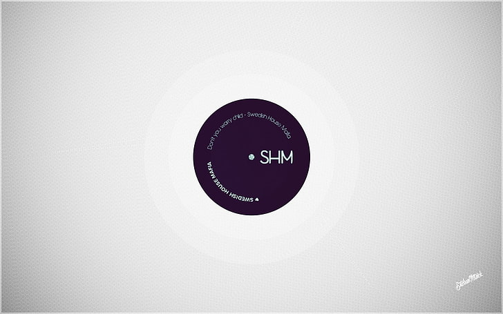 Swedish House Mafia, music, vinyl, circle, shape, geometric shape, HD wallpaper