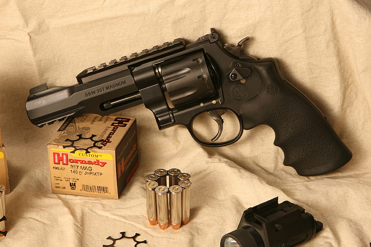 weapons, revolver, smith, Model 327, 357 Magnum, SandW, mandp