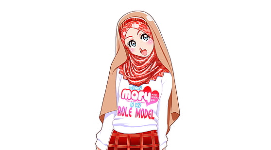 HD wallpaper: Anime, Original, Girl, Hijab | Wallpaper Flare