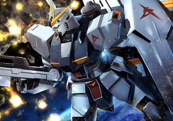 Hd Wallpaper Anime Mobile Suit Gundam Nu Gundam Robot Technology No People Wallpaper Flare