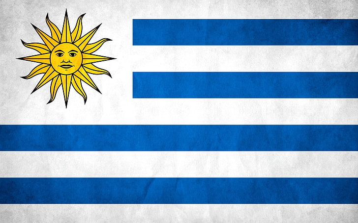 Argentina flag, uruguay, symbol, band, patriotism, national Landmark, HD wallpaper