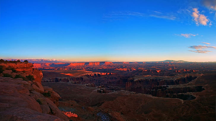 Gorgeous Red Canyon, cliffs, horizon, nature and landscapes