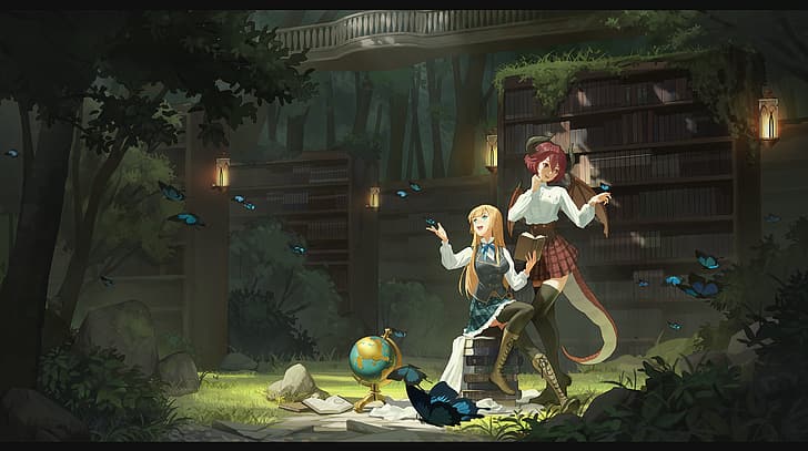 Granblue Fantasy, Manaria Friends, Grea (Shingeki no Bahamut), HD wallpaper