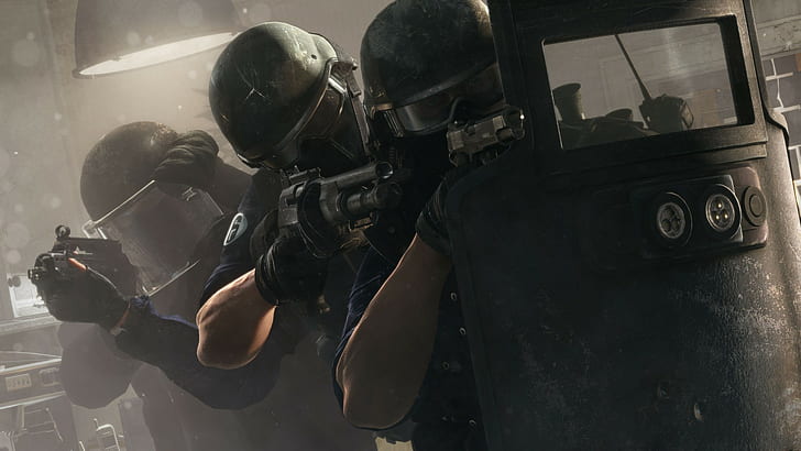 Tom Clancy, SWAT, video games, Rainbow Six: Siege, HD wallpaper
