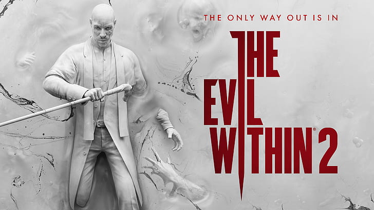 The Evil Within 2, Theodore Wallace, text, communication, western script, HD wallpaper
