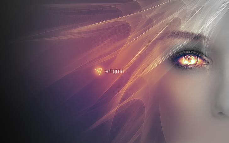 face, eyes, girl, render, enigma, HD wallpaper