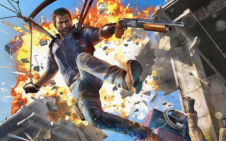 Just Cause, Just Cause 3, Rico Rodriguez (Just Cause), men, HD wallpaper