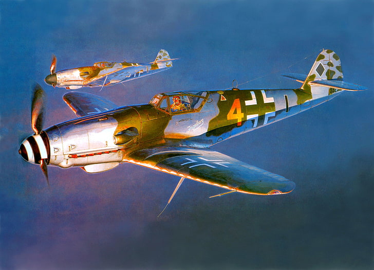 Messerschmitt, Messerschmitt Bf-109, World War II, Germany