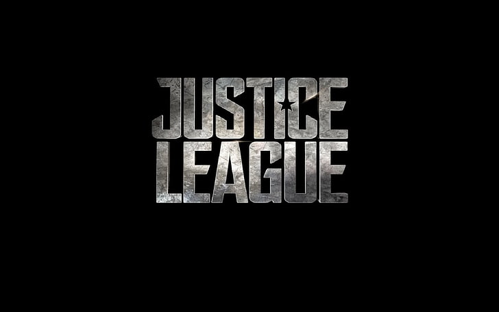 Movie, Justice League (2017), Black, Comics, Logo, Superhero, HD wallpaper