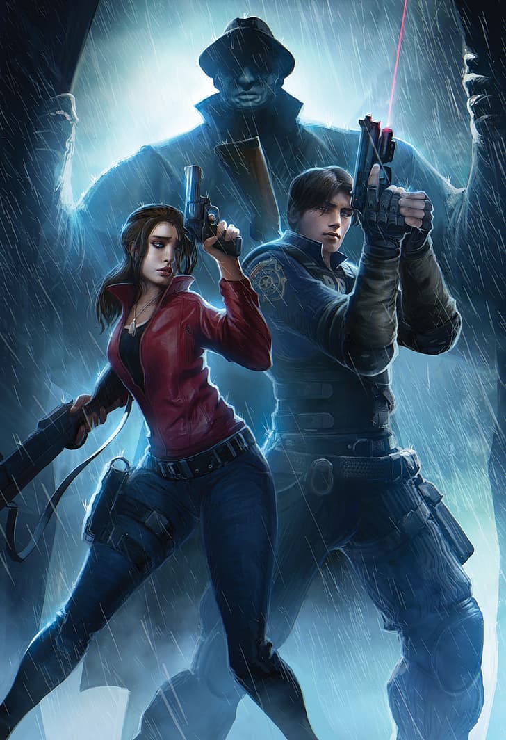 HD wallpaper: Claire Redfield, Leon S. Kennedy, Resident Evil 2 Remake, Resident  Evil 2 (2019) | Wallpaper Flare