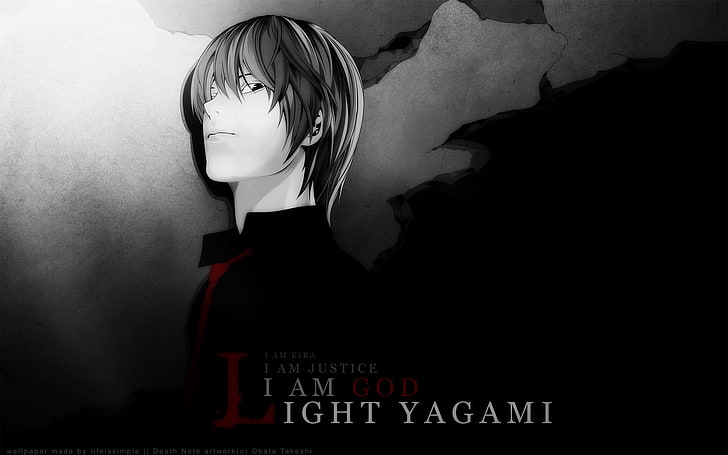 death, light, note, yagami