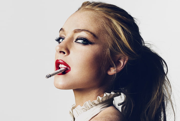 model, singer, Lindsay Lohan, Most Popular Celebs, actress, HD wallpaper