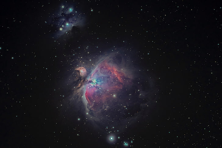 space, nebula, Orion Nebula, stars, universe, HD wallpaper