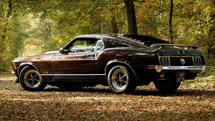 Hd Wallpaper Ford Car Muscle Cars Ford Mustang Fastback Mach 1 Wallpaper Flare