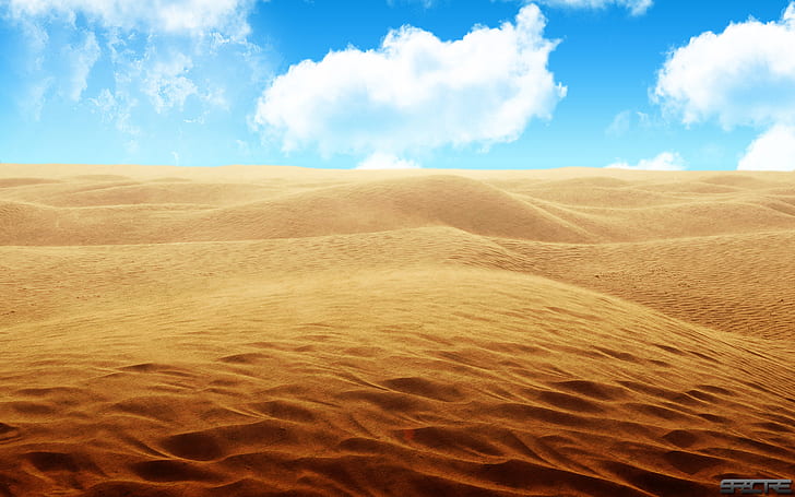 Sy Desert, sandy, HD wallpaper