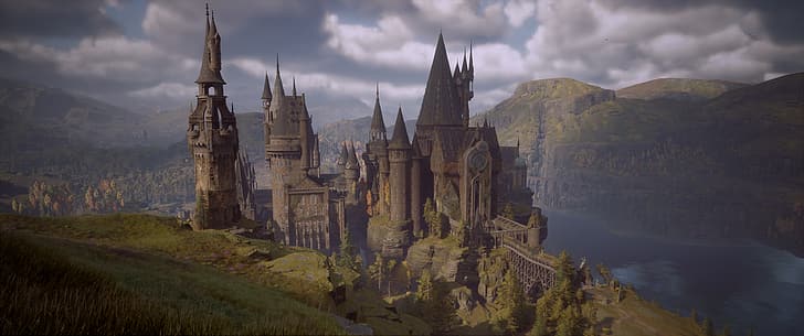 video games, Hogwarts Legacy, Game CG, screen shot, Portkey Games, HD wallpaper