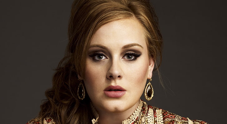 Adele, Music, Others, Singer, portrait, headshot, young adult, HD wallpaper