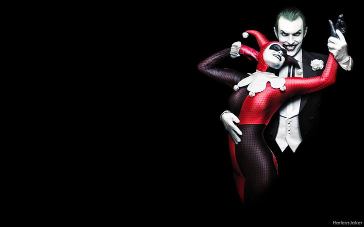 Joker And Harley Cosplay Of Alex Ross’s Game With The Devil Hd Desktop Backgrounds Free Download