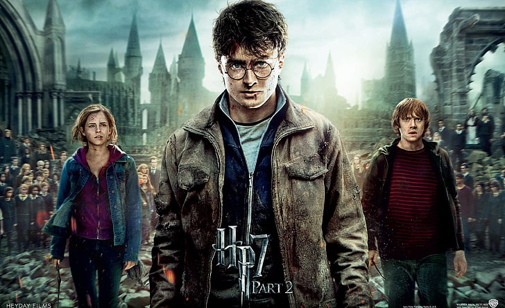 Harry Potter Ending, Harry Potter poster, Movies, harry potter and the deathly hallows