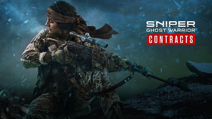 sniper ghost warrior contracts, 2019 games, hd, 4k, sign, communication, HD wallpaper