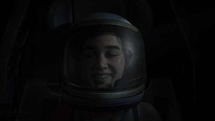 The Last of Us 2, astronaut, spaceship, Ellie, Ellie Williams