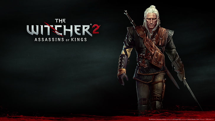 The Witcher 2 Assassins of Kings, Geralt of Rivia, one person, HD wallpaper