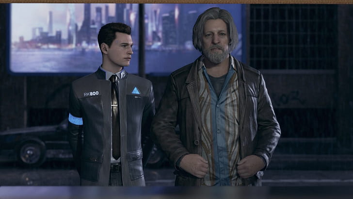 Detroit: Become Human, Connor (Detroit: Become Human), video games, HD wallpaper