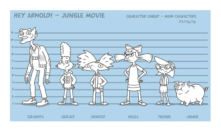 hey arnold the jungle movie, HD wallpaper