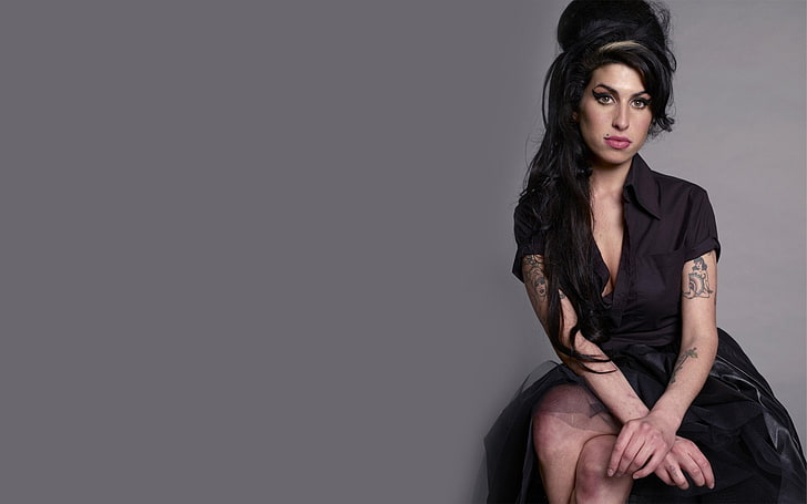 Singers, Amy Winehouse, English, HD wallpaper