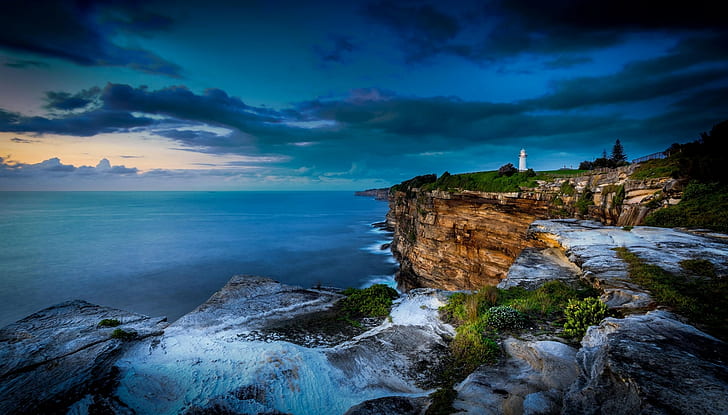 lighthouse, Sydney, HD wallpaper