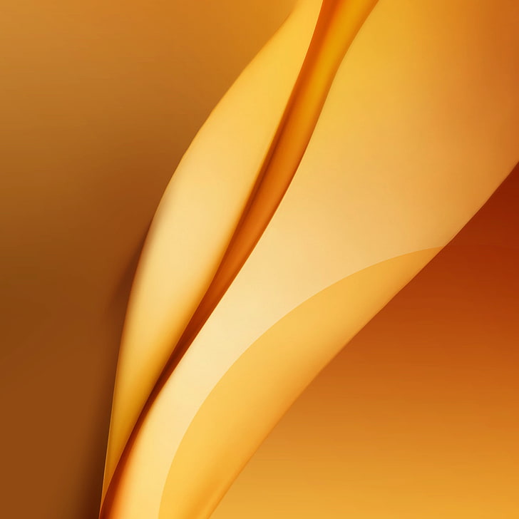 HD wallpaper: Samsung Galaxy Note 5, Stock, Golden yellow | Wallpaper Flare