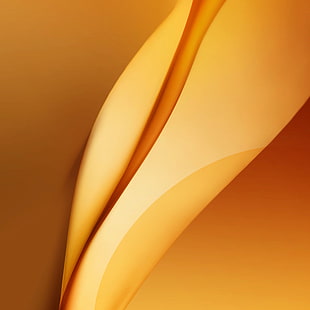 HD wallpaper: Samsung Galaxy Note 5, Stock, Golden yellow | Wallpaper Flare