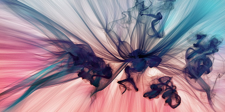 black and multicolored illustration, chaotic, JR Schmidt, texture, HD wallpaper