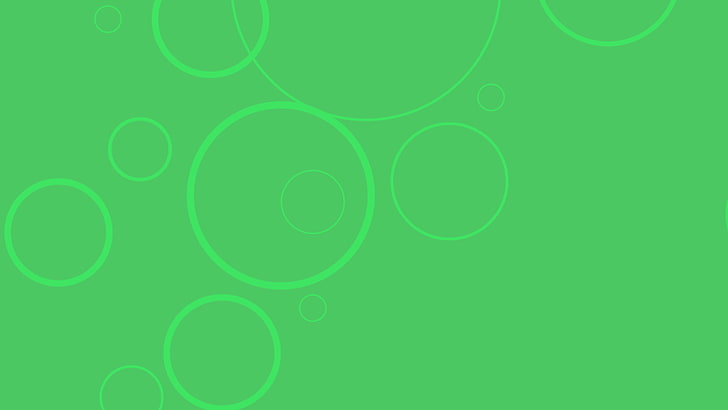 minimalism, green, circle, green color, no people, backgrounds