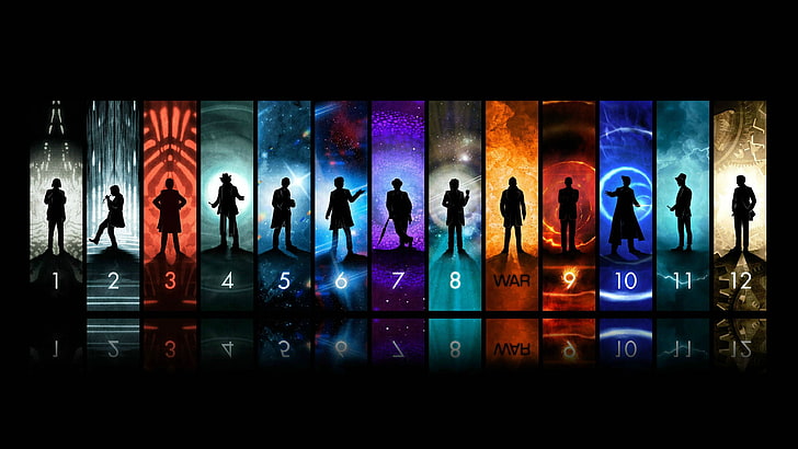 War digital wallpaper, Doctor Who, The Doctor, TARDIS, John Hurt, HD wallpaper