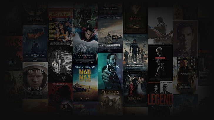 assorted DVD cases, movies, Mad Max, The Dark Knight, Interstellar (movie), HD wallpaper
