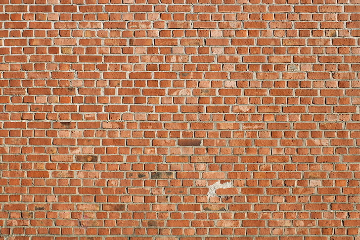 brown brick wall, texture, backgrounds, pattern, wall - Building Feature, HD wallpaper