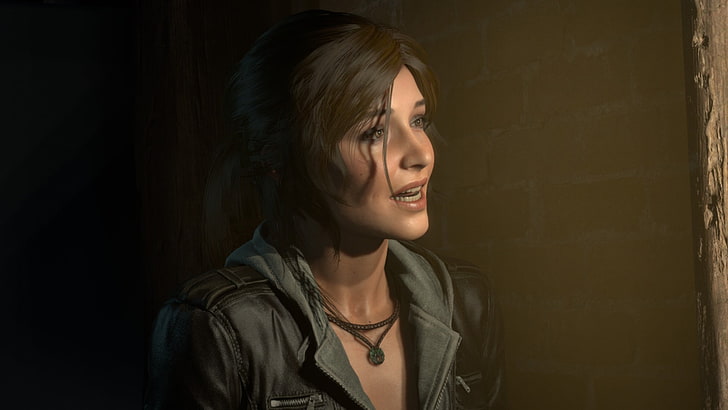women's black top, Rise of the Tomb Raider, one person, young adult, HD wallpaper