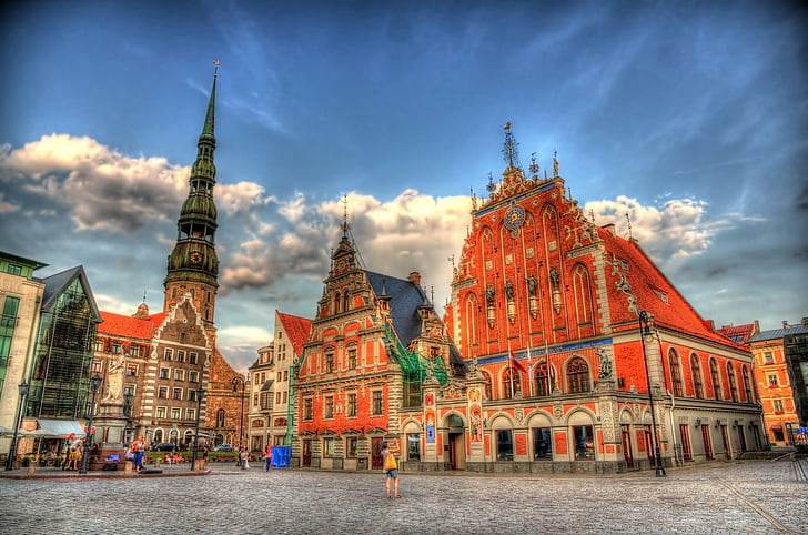 Cities, Riga, Architecture, Building, City, Latvia, Man Made