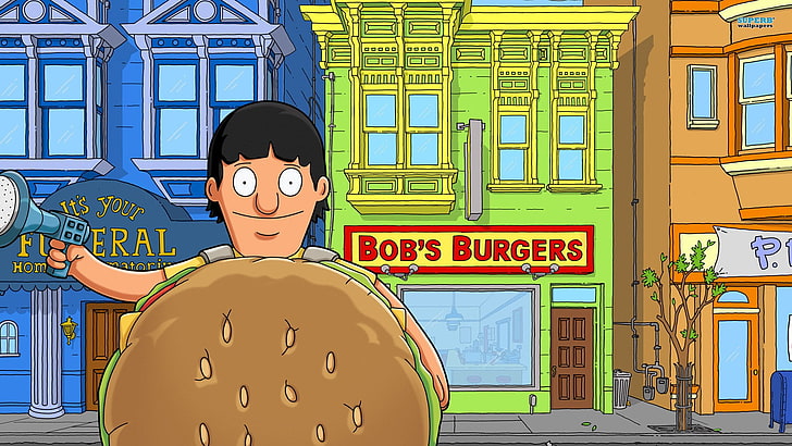TV Show, Bob's Burgers, Gene Belcher, representation, architecture, HD wallpaper