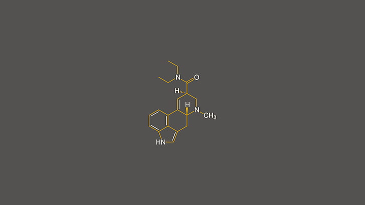 chemical structures, minimalism, LSD, chemistry