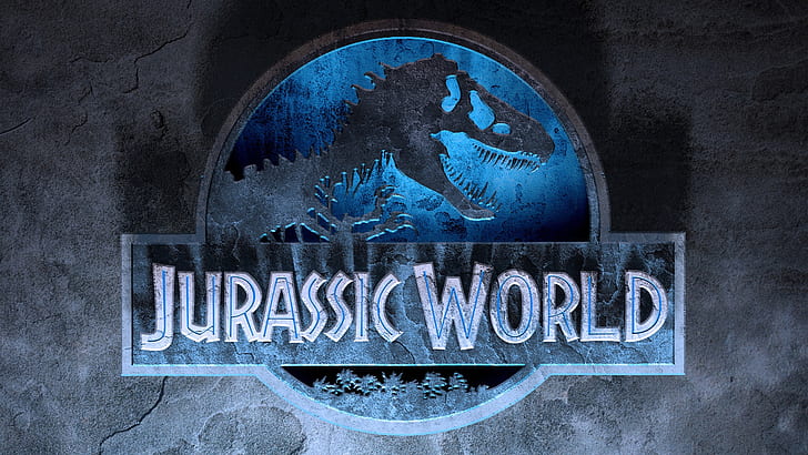 Jurassic World, Logo, HD wallpaper