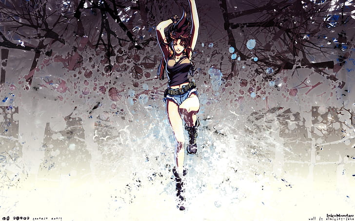 Revy Black Lagoon Anime Girls 1080p 2k 4k 5k Hd Wallpapers Free Download Wallpaper Flare