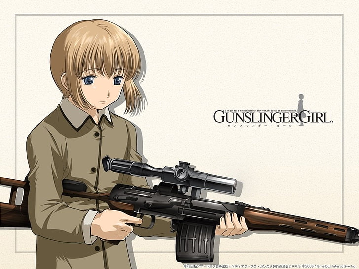 myReviewercom  Review for Gunslinger Girl Season 12  OVA Anime Classics