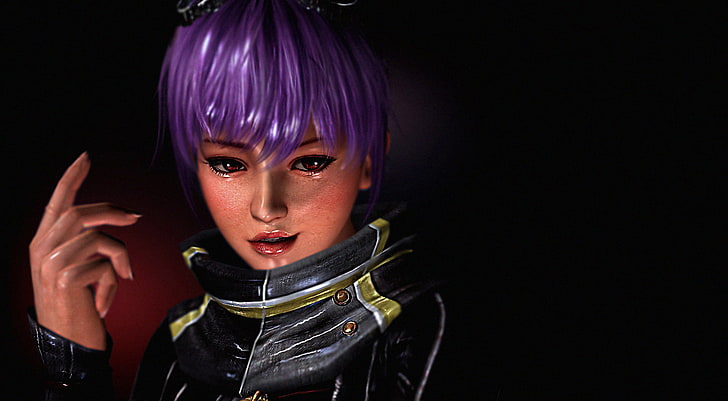 Dead or Alive, doa, ayane (doa), portrait, looking at camera, HD wallpaper