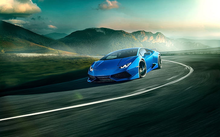 Lamborghini, 2015, Novitec, Torado, LARGO, Huracan, HD wallpaper