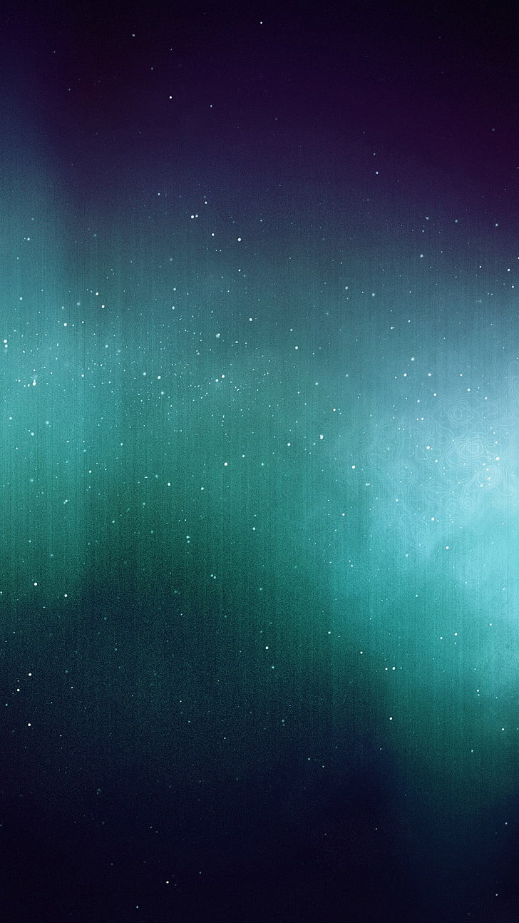 purple and teal cosmic clouds, abstract, pivot, backgrounds, star - Space