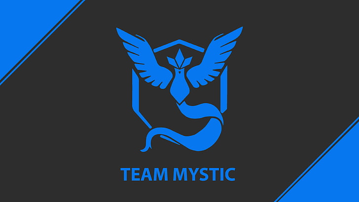 Pokemon Go Team Mystic Team Blue 4K, Valor, communication, text
